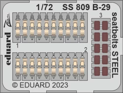 Eduard Accessories B-29  1/72 - komplett feljavító csomag (BIG ED)