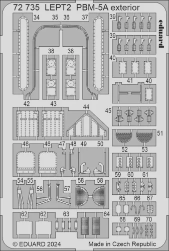 Eduard Accessories PBM-5A - komplett feljavító csomag (BIG ED)