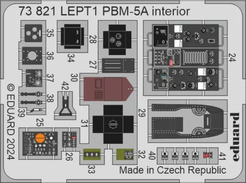 Eduard Accessories PBM-5A - komplett feljavító csomag (BIG ED)