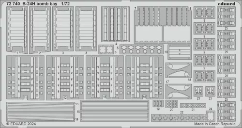 Eduard Accessories B-24H - komplett feljavító csomag (BIG ED)