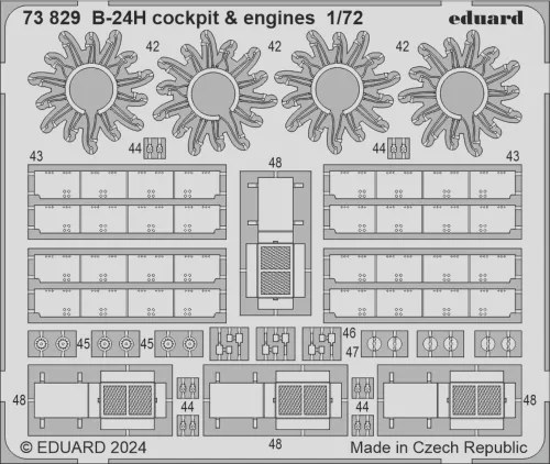 Eduard Accessories B-24H - komplett feljavító csomag (BIG ED)