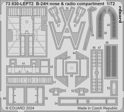 Eduard Accessories B-24H - komplett feljavító csomag (BIG ED)