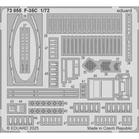   Eduard Accessories F-35C for Tamiya - komplett feljavító csomag (BIG ED)
