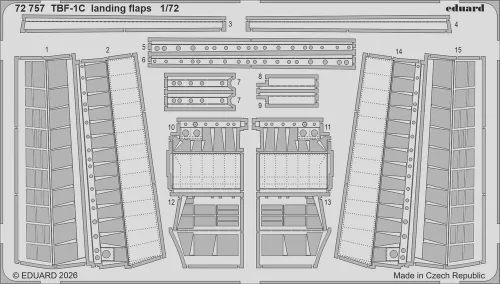 Eduard Accessories TBF-1C for Hobby Boss - komplett feljavító csomag (BIG ED)