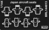 Brengun JAPAN seats - japán repülőgépülések