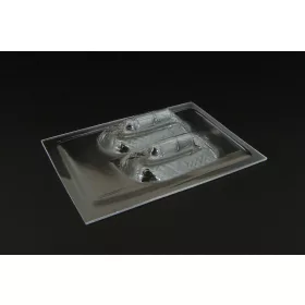   Brengun La-5 Vacu canopy (Kovozavody prostejov kit) - vákuumformázott kabintető