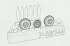 Brengun P-38 Wheels -proppelers (Fujimi kit) - kerekek és légcsavarok