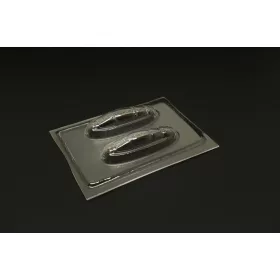   Brengun F-104G Vacu Canopy (Platz - F-Toys kit) - vákuumformázott kabintető