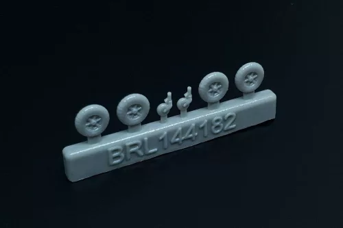 Brengun Messerschmitt Bf-109 A-F wheels set (2 sets) - kerékkészlet
