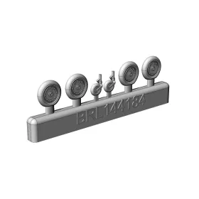   Brengun Messerschmitt Bf-109 K wheels set (2 sets) - kerékkészlet