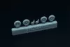 Brengun Messerschmitt Bf-109 K wheels set (2 sets) - kerékkészlet