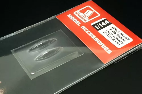 Brengun F-86 Sabre vacu canopy (F-TOYS kit) - vákuumformázott kabintető