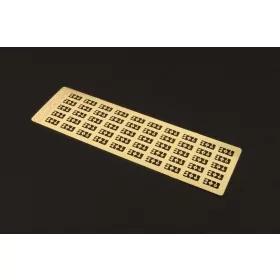   Brengun Cowling fasteners WWI (50pcs) - I. világháborús motorburkolat-rögzítők – 50 db