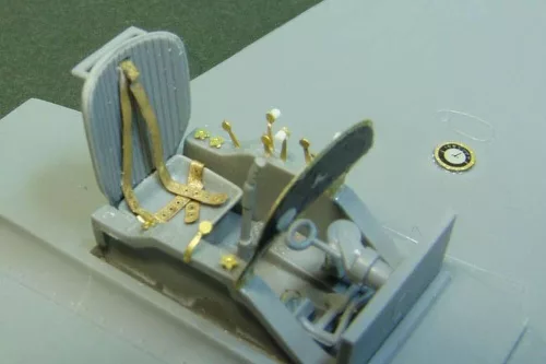Brengun Yak 3 interior (Eduard kit) - belsőtér-részletező készlet