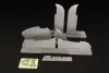 Brengun Beaufighter Mk IV -X control surfaces (TAMIYA) - kormányfelületek