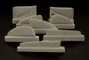 Brengun MiG 3 control surfaces (ICM and ALANGER kit) - kormányfelületek, ICM / Alanger maketthez