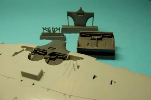 Brengun Hurricane Mk II,IV wheel bay - futóműakna