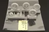 Brengun Wheels for Fw190 EARLY -LATE - korai és késői kerékkészlet