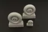 Brengun Wellington wheel set for (TRUMPETER) - kerékkészlet