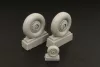 Brengun Wellington wheel set for (TRUMPETER) - kerékkészlet