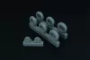 Brengun Spitfire 4 spoke wheels set (3 types of tires) - Spitfire 4 spoke – 4 küllős 3 változatú kerékkészlet