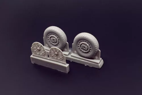 Brengun F4U Corsair Diamond Thread Wheels set - kerékkészlet gyémántmintás futófelülettel