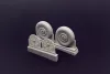 Brengun F4U Corsair Block Thread Wheels set - kerékkészlet blokkos futófelülettel