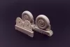 Brengun F4U Corsair Cross Thread Wheels set - kerékkészlet keresztmintás futófelülettel