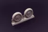 Brengun F4U Corsair Late Ribbed Thread (late '50s) Wheels set - F4U Corsair – késői, bordázott futófelületű kerékkészlet (1950-es évek vége)