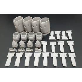 Brengun C-130 E-H engine set (Italeri kit) - motorkészlet