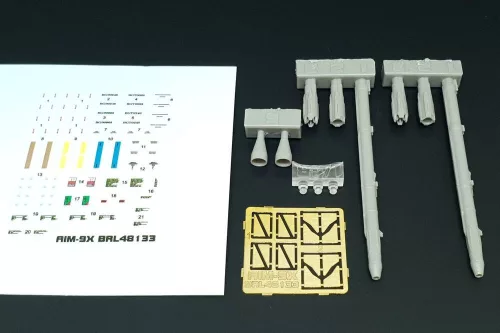 Brengun AIM-9X Sidewinder (2pcs) - részletező készlet
