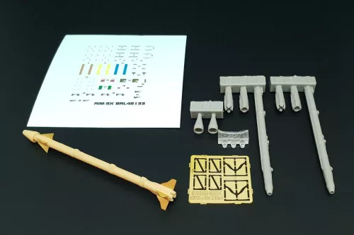 Brengun AIM-9X Sidewinder (2pcs) - részletező készlet