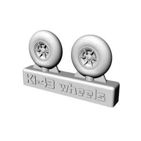 Brengun Ki-43 Wheels - kerékkészlet
