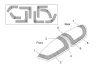 Brengun DG-1000S Glider Canopy mask (BRENGUN kit) - DG-1000S vitorlázó repülőgép – kabinmaszk