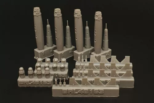 Brengun GBU-38 JDAM 500lb bomb (4pcs) - GBU-38 JDAM 500 fontos bombák – 4 db
