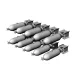 Brengun US GP 100lb AN-M30A1 bombs (10pcs) - amerikai GP 100 fontos AN-M30A1 bombák – 10 db