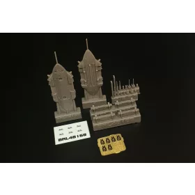   Brengun BRU-57 canted Vertical Ejector Rack (2 pcs) - BRU-57 döntött függőleges bombafelfüggesztő – 2 db