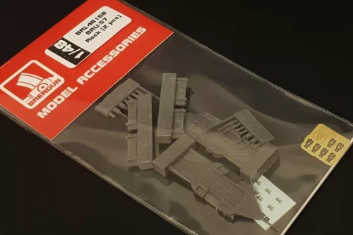 Brengun BRU-57 canted Vertical Ejector Rack (2 pcs) - BRU-57 döntött függőleges bombafelfüggesztő – 2 db