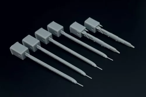 Brengun LAU-115 + 2x LAU-127 adapters (two sets) - LAU-115 indítósín + 2× LAU-127 adapter – 2 készlet