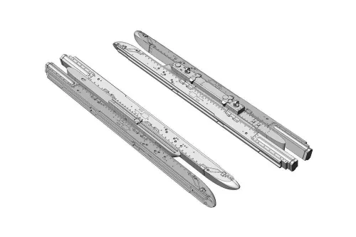 Brengun LAU-115 + 2x LAU-127 adapters (two sets) - LAU-115 indítósín + 2× LAU-127 adapter – 2 készlet