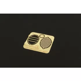   Brengun Typhoon air intake mesh (Airfix) - légbeömlő-védőrácsok
