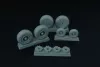 Brengun C-130 wheel set (with disc brakes) (Italeri) - kerékkészlet