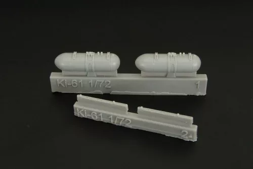 Brengun Ki-61 Id Hien Wing Racks & Drop Tanks - szárny alatti fegyvertartók és póttartályok