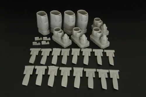 Brengun C-130 E-H engine set (Italeri kit) - motorkészlet
