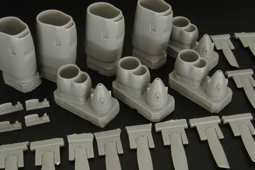 Brengun C-130 E-H engine set (Italeri kit) - motorkészlet