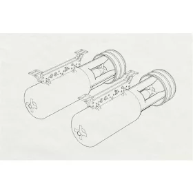 Brengun Depth Charge Mk54 - Mk54 mélységi bombák – 2 db
