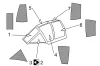 Brengun MXY-7 Ohka model 22 Canopy mask (Brengun kit) - kabinmaszk