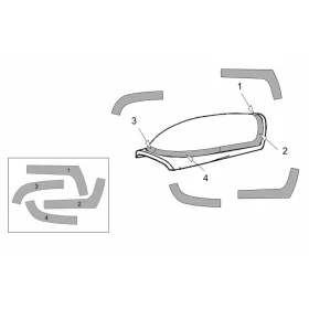   Brengun Extra EA-300L-330LC Canopy masks (Brengun kit) - kabinmaszk