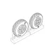 Brengun F4U Corsair Diamond Thread Wheels set - kerékkészlet gyémántmintás futófelülettel