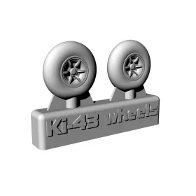 Brengun Ki-43 Wheels - kerékkészlet